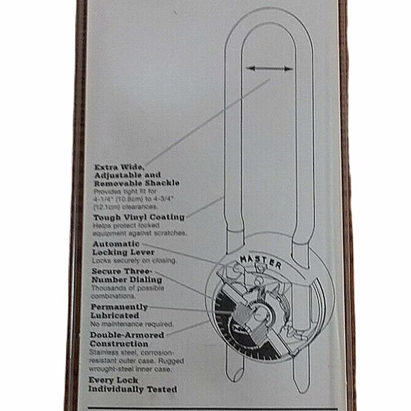 Master adjustable and removable shackle lo… - Picture 4 of 4